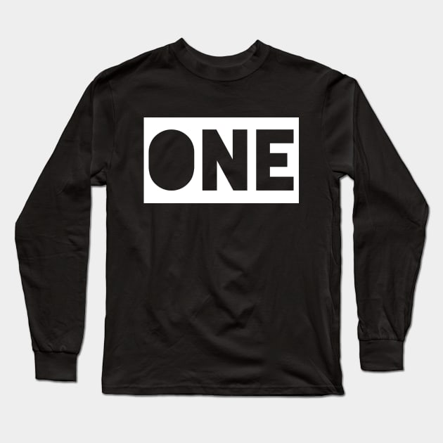 ONE! Long Sleeve T-Shirt by VellArt